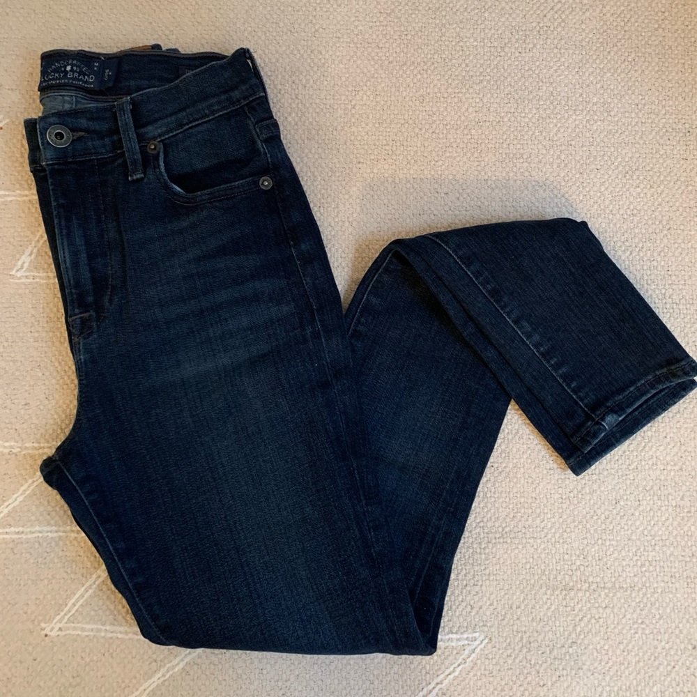 Lucky Brand Olivia Skinny Jean in dark wash